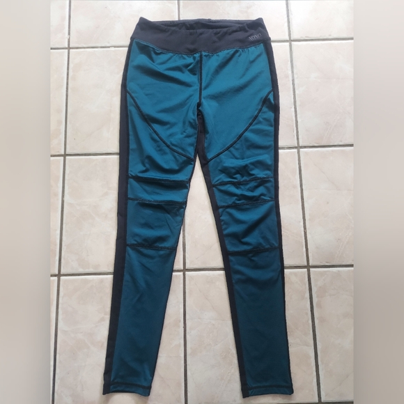 XOXO Teal and Black Leggings - Picture 2 of 6